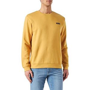 Teddy Smith Sweatshirt voor heren, model S Nark Rc Fit, Helder goud, XS