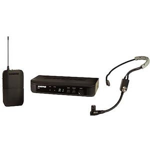 Shure BLX14/SM35 UHF Draadloos Microfoonsysteem -Perfect voor Sprekers, Artiesten, Presentaties - 14 uur Batterijduur, 100m Bereik | Inclusief SM35 Headset Microfoon, Enkel Kanaal Ontvanger | T11 Band