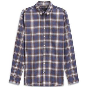 bugatti Herenhemd met lange mouwen, button-down-kraag, katoen, 70-cognac, L