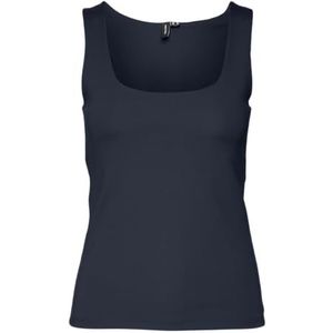 VERO MODA Dames Vmmillion Sl Square Top 2-Way JRS Noos, navy blazer, S
