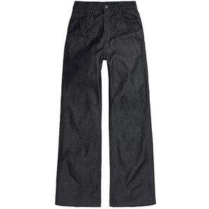 G-Star RAW Deck Ultra High Wide Leg Jeans, blauw (Raw Denim D19058-d692-001), 26W x 32L