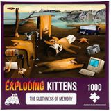 Exploding Kittens Puzzel - Slothness of Memory - 1000 stukjes - Engels - voor Volwassenen
