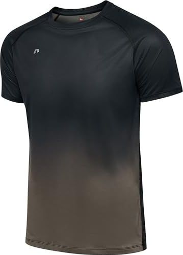 Newline Functioneel shirt 'Beat'  bruin / zwart