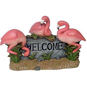 Design Toscano pinker flamingo - Welcome-bord