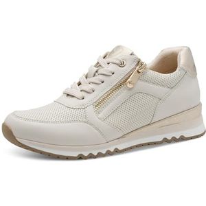 MARCO TOZZI Dames 2-23782-41 Sneakers, Crèam goud., 39 EU
