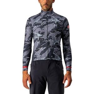 Castelli T-shirt voor heren, Grijs/Blauw, XXL