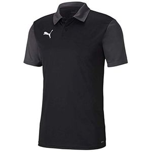PUMA Herren teamGOAL 23 Sideline Polo T-Shirt, Black-Asphalt, S
