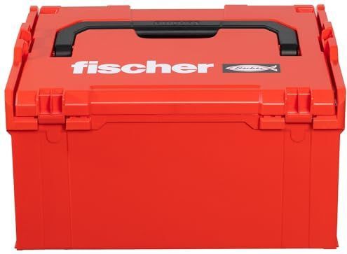 fischer - L Boxx FLB 238 - Gereedschapskoffer - Rood - Stapelbaar en Ophangbaar