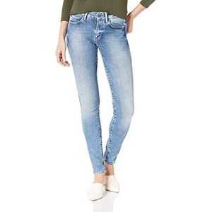 G-Star Raw dames Jeans 3301 High Waist Skinny, Blauw (Medium Aged 6742-071), 26W / 30L