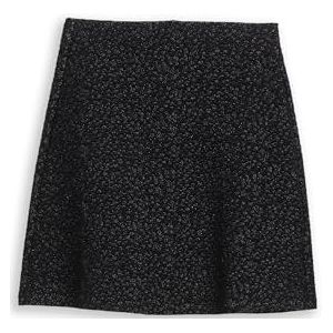 TOM TAILOR Denim Minirok voor dames, 34029 - Black Glitter, XL