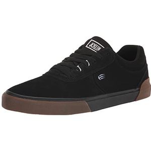 Etnies Joslin Vulc lage schaatsschoen voor heren, Zwart/Gom/Zilver, 42 EU