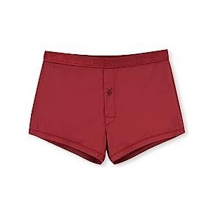 Dagi Heren Satin Boxer, Bordeaux, XL, bordeaux, XL