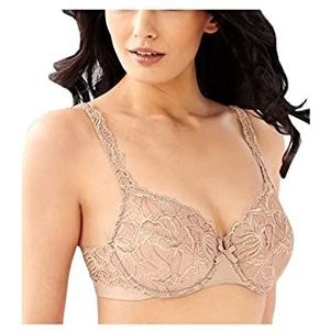 Bali Vrouwen Desire Lace Non-Foam Onderdraad BH, Champagne Shimmer, 90B
