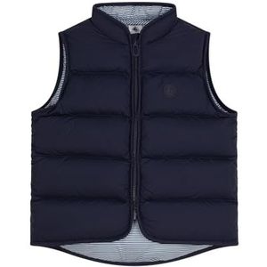 Petit Bateau Mouwloos donsjack voor jongens, blauw, 3 Jaar