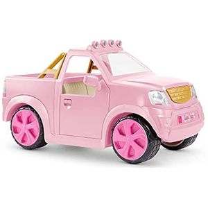 Lori Set terreinwagens, accessoires voor 15 cm poppen, auto poppenaccessoires met accessoires en meer, speelgoed voor kinderen vanaf 3 jaar