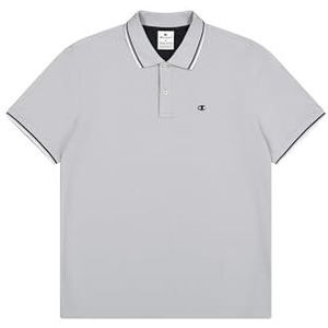 Champion Heren Legacy - Polo met borstlogo, grijs (ES074), XS, Grijs (Es074), XS