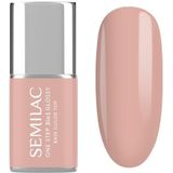 Semilac - S450 Light Peach - 3in1 One Step Glossy Gel Nagellak - 7 ml