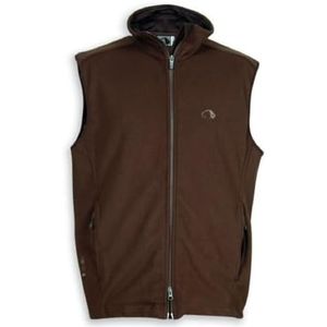 Tatonka Essential heren ""Belmont Vest"" fleece vest, Gre S, donkerbruin (donkerbruin)