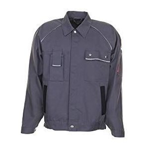 Planam werkjas ""Canvas 320"" maat 94 in grijs/zwart, 2113094