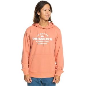 Quiksilver Heren Tradesmith Hoodie sweatshirt, Canyon Clay, XS, Canyon Clay, XS