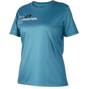 O'NEAL Mountainbike-shirt, MTB, DH Downhill FR Freeride, ademend materiaal, sneldrogend, antibacterieel, slickrock Women's Jersey V.23, dames, lichtblauw, S