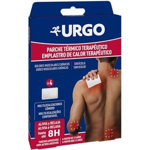 Urgo - Patch Thermique Thérapeutique - Boîte van 4 patchs - 10 cm x 13 cm