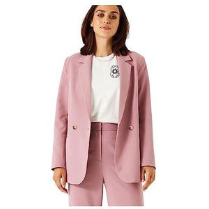 Garcia Dames Colbert + Gilet Casual Blazer, Nostalgia Rose, S, Nostalgia Rose, S