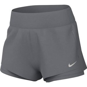 Nike Dames Shorts W Nk Swift Df Mr 3in 2n1 Short
