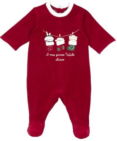 Chicco - Grenouillère - Rood - Unisexe - Voor Baby's