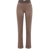 Raphaela by Brax Dames Pamina Thermo Slim Klassieke broek, 55 Taupe, 27W / 32L