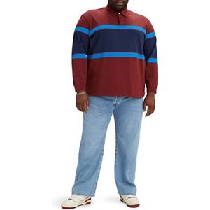 Levi's Heren 501 Original Big&Tall Jeans, Z1950 Medium Indigo Worn In, 38