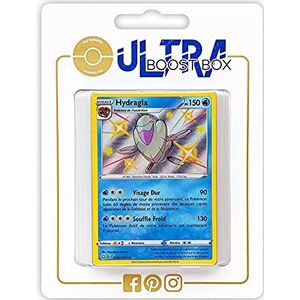 Hydragla SV037 Shiny Chromatische Ultraboost X zwaard en bord 4,5, Radieuse - set met 10 Franse Pokémonkaarten