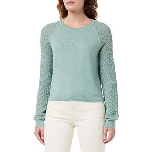 ONLY Dames Onlana Life Seawool L/S KNT Pullover Sweater (2-pack), Blue Surf/Detail:w. Melange, L