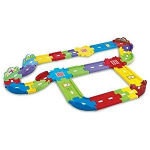 VTech - Toet Toet Auto's Wegdelen Deluxe - Multikleuren - Voor Jongens en Meisjes