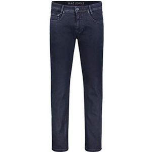 MAC Jeans Heren Arne Straight Jeans, blauw (Blue Black H799)., 36W x 34L
