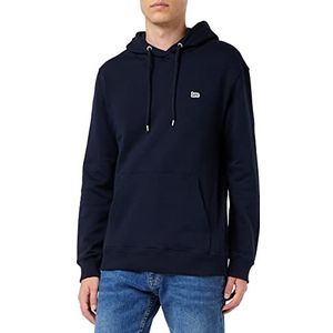 Lee effen hoodie voor heren, blauw (Midnight Navy Ma), X-Large (fabrieksmaat: XL)
