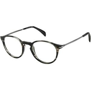 DAVID BECKHAM DB 1049 bril, grijs hoorn, 48 voor heren, grijze hoorn