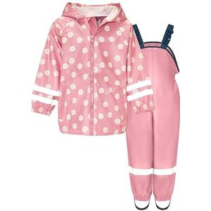 Playshoes Tweedelig regenpak, modderpak, waterdicht, Margrite, 92