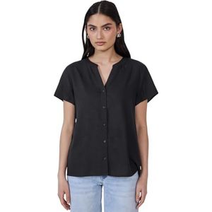 Street One Studio - Blouse - Zwart - Korte Mouwen
