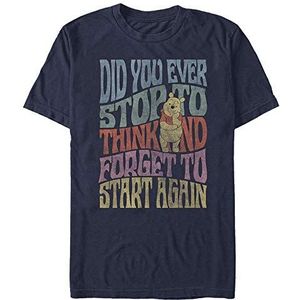 Disney Classics Winnie The Pooh - DID YOU EVER Unisex Crew neck T-Shirt Navy blue S