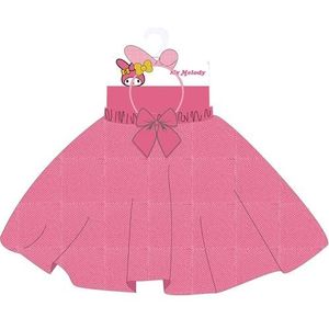 Hello Kitty Beauty-accessoireset, roze rok met decoratieve strik en haarband, kostuum voor meisjes in Kawaii-stijl