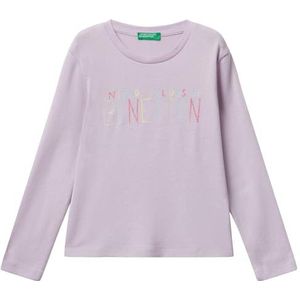 United Colors of Benetton T-shirt M/L, Paars, 18 mesi