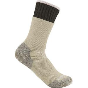 Carhartt Zware laarssokken voor dames, van synthetische wolmix, sokken, kaki, Small