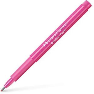 Faber-Castell Boadpen Pastel 0.8mm Fineliner Pen - Paars Roze