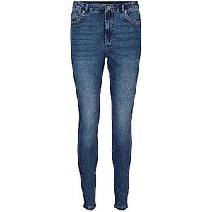 Only Vmsophia Hr Skinny jeans voor dames, blauw (medium blue denim), (M) W x 34L