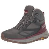 Jack Wolfskin TERRAVENTURE Texapore MID W Wandelschoen, Dark Maroon, 42 EU, Dark Maroon, 42 EU