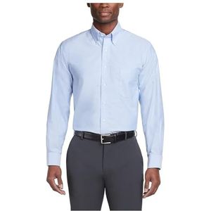 Van Heusen Mens Dress Shirts Regular Fit Oxford Solid Button Down Collar