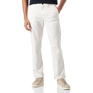 Tommy Hilfiger heren Geweven broek Denton Chino 1985 Pima Katoen, Verweerd Wit, 38W / 36L