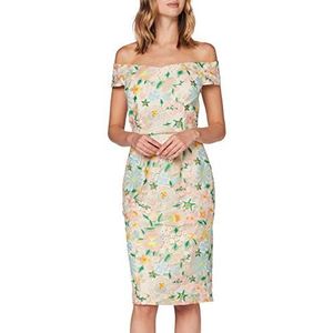 Gina Bacconi Cocktailjurk Mayla voor dames, Roze/Beige, 38