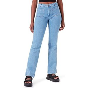 Wrangler Flare Jeans dames, Cali Blue., 24W / 32L